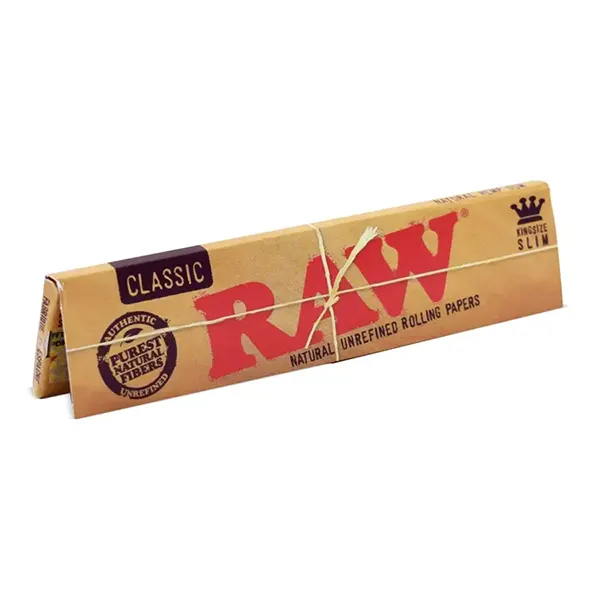 Classic Papers King Size (Rolling Papers, Cones) by Raw