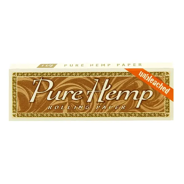 Unbleached Hemp Rolling Papers (Papers, Trays, Cones, Filters) by Pure Hemp