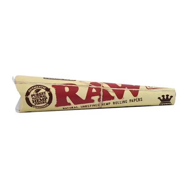 Natural Hemp Pre-Rolled Cones King Size (Rolling Papers, Cones) by Raw