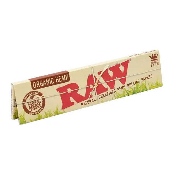 Image for Organic Hemp King Size Rolling Papers, cannabis papers, trays, cones by Raw