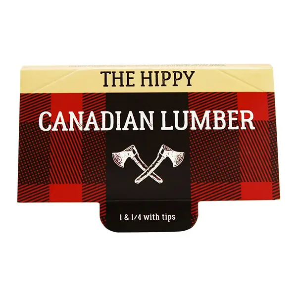 Image for Hippy Hemp & Flax Rolling Papers /w Tips, cannabis papers, trays, cones by Canadian Lumber