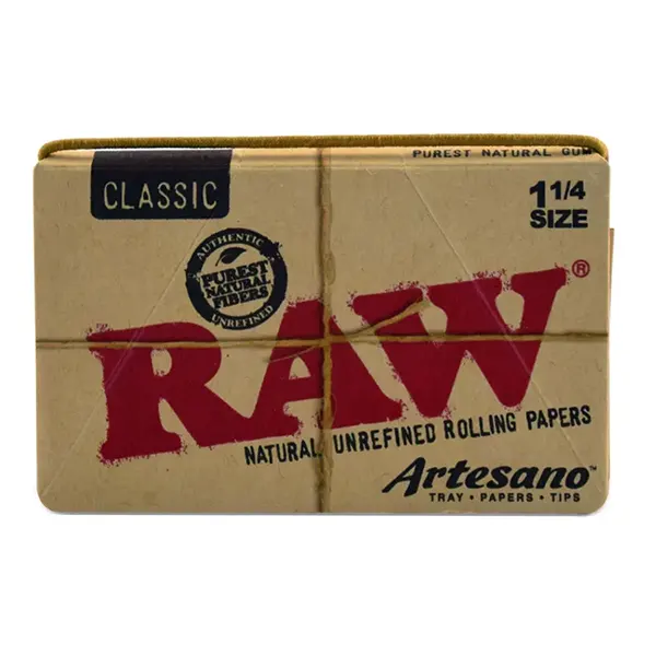 Artesano Magnet Pack with Tips & Tray (Rolling Papers, Cones) by Raw