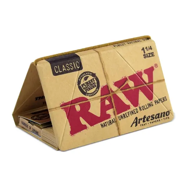 Artesano Magnet Pack with Tips & Tray (Rolling Papers, Cones) by Raw