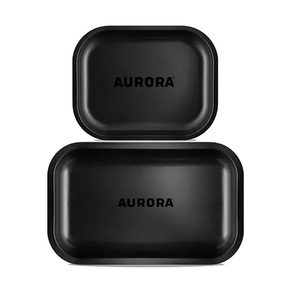 Image for Metal Rolling Tray, cannabis papers, trays, cones by Aurora