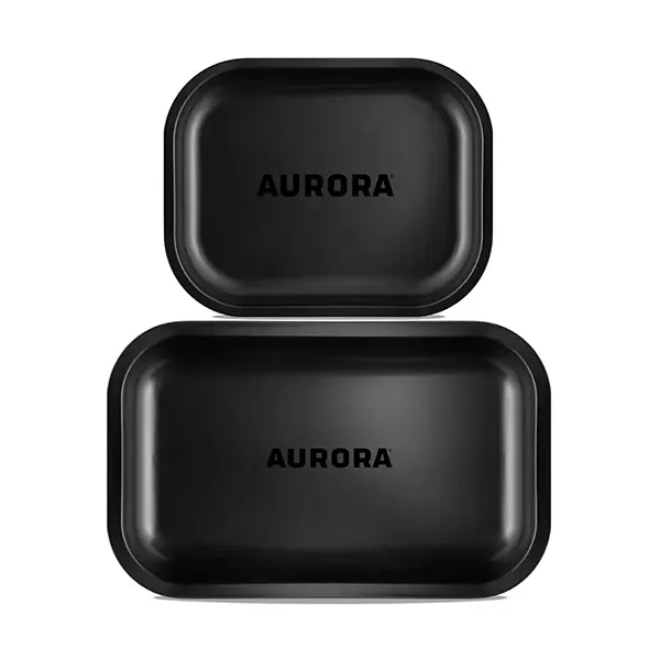 Metal Rolling Tray (Rolling Papers, Cones) by Aurora