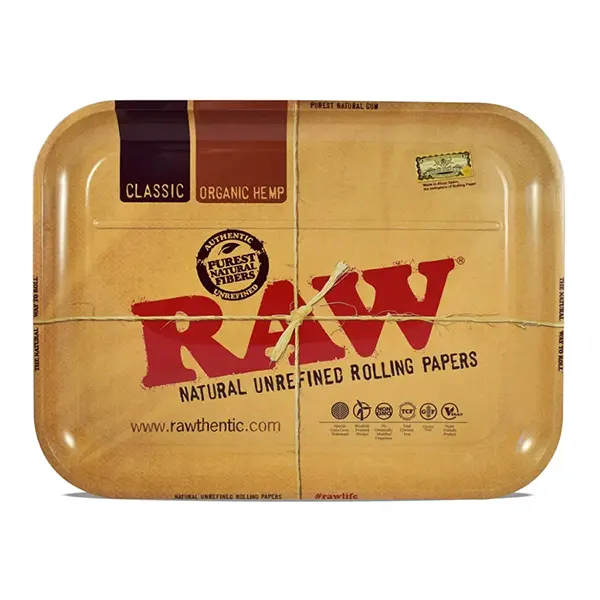 Rolling Tray (Papers, Trays, Cones, Filters) by Raw