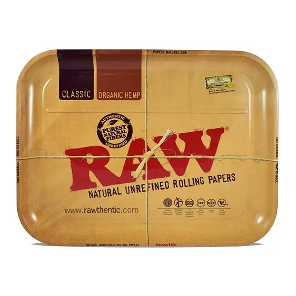 Rolling Tray (Rolling Papers, Cones) by Raw