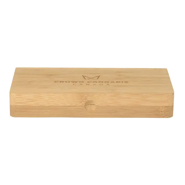 Image for Bamboo Rolling Tray, cannabis papers, trays, cones by Crown Cannabis Canada