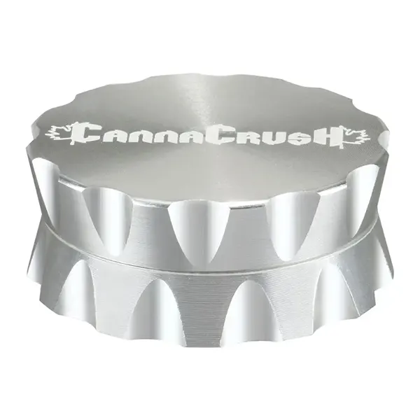 Image for Grooved Grinder 2-pc, cannabis grinders, shredders by CannaCrush