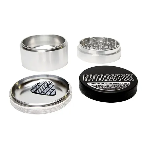 Image for Solid Top & Body Grinder 4-pc /w Screen, cannabis all products by Kannastor