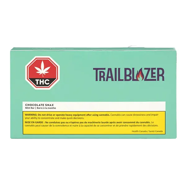 Image for Chocolate Snax Mint Bar, cannabis all products by Trailblazer