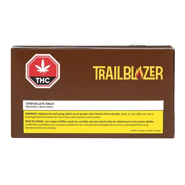 Image for Chocolate Snax Mocha Bar, cannabis all edibles by Trailblazer