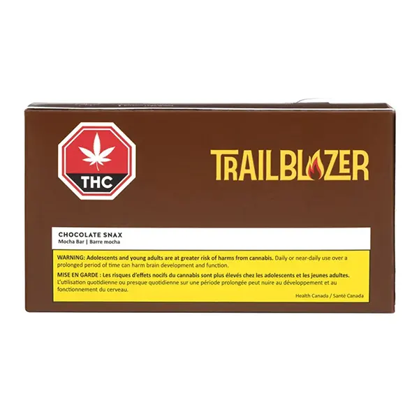 Image for Chocolate Snax Mocha Bar, cannabis chocolates by Trailblazer