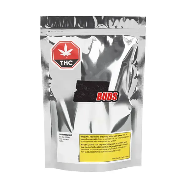 Image for Blueberry x Haze, cannabis dried flower by Buds