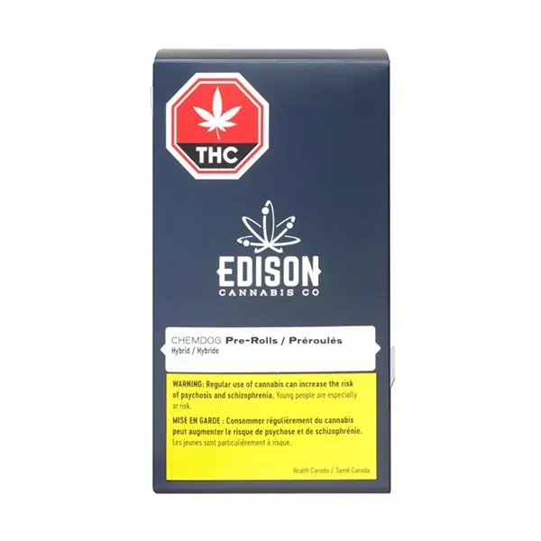 Chemdog Pre-Roll (Pre-Rolls) by Edison