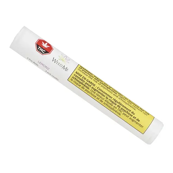 Image for Lemon Z Pre-Roll, cannabis all flower by Weed Me