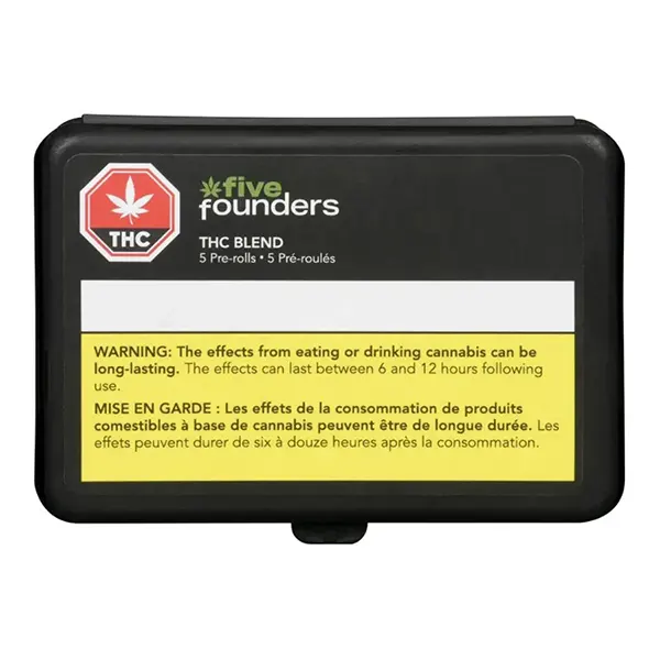 Image for THC Blend Pre-Roll, cannabis all products by Five Founders