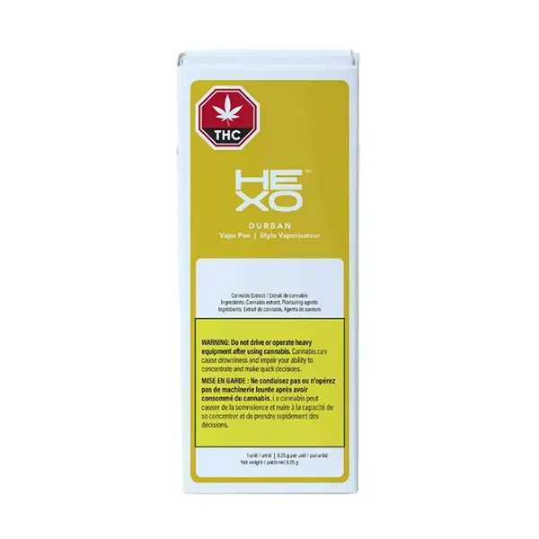 Durban Disposable Pen (Disposable Vapes) by Hexo