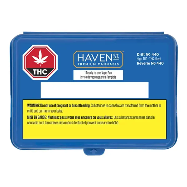 Image for No. 440 Drift Disposable Pen, cannabis all products by Haven St. Premium Cannabis