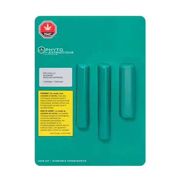 Image for Blueberry 510 Thread Starter Kit, cannabis 510 cartridges by Phyto