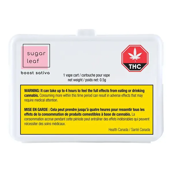 Image for Boost Sativa 510 Thread Cartridge, cannabis all products by Sugarleaf