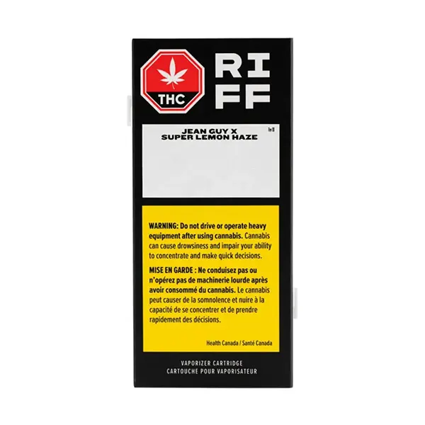 Image for Jean Guy x Super Lemon Haze 510 Thread Cartridge, cannabis 510 cartridges by RIFF