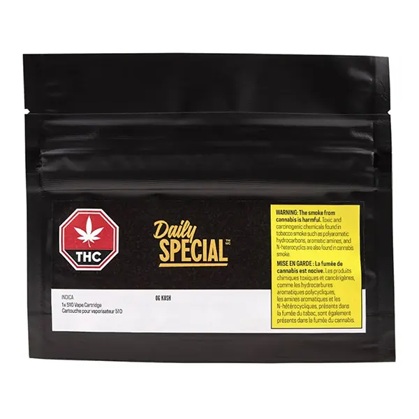 Image for OG Kush 510 Thread Cartridge, cannabis all products by Daily Special