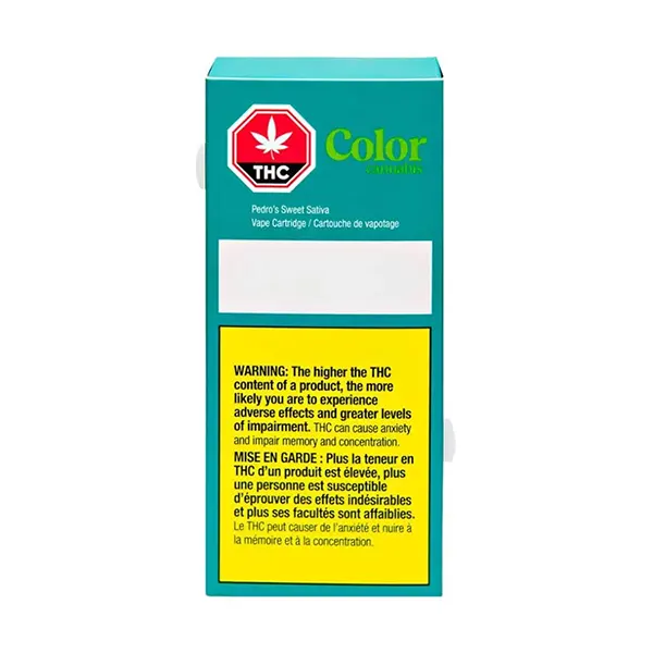 Image for Pedro's Sweet Sativa 510 Thread Cartridge, cannabis all categories by Color Cannabis