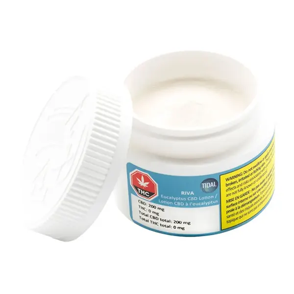 Riva Eucalyptus CBD Lotion (Creams, Lotions) by Tidal