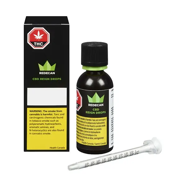 Image for CBD Reign Drops, cannabis bottled oils by Redecan