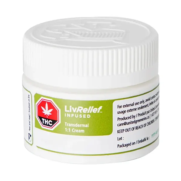 Transdermal 1:1 Cream (Topicals, Creams) by LivRelief