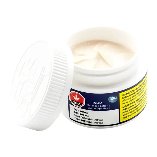 Image for Tullia+ CBD:THC Lotion, cannabis all products by Tidal
