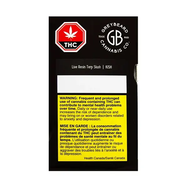 KISH Terp Slush Live Resin (Resin, Rosin) by Greybeard