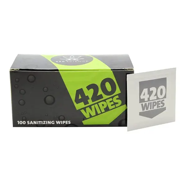 Image for Antibacterial Wipes, cannabis all categories by 420 Science