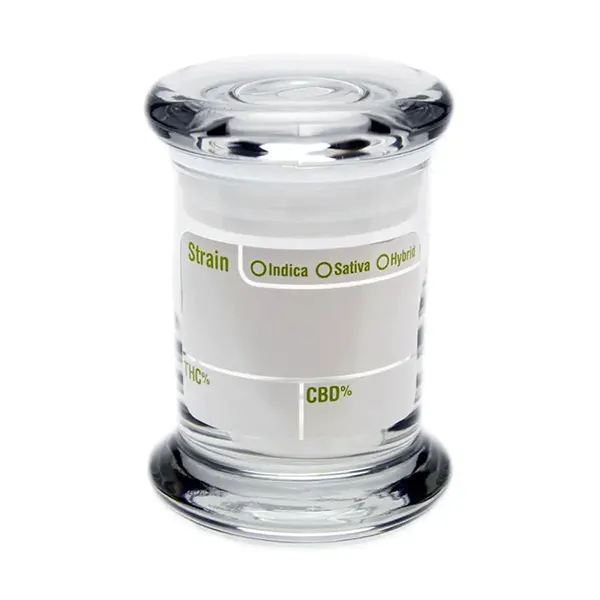 Image for Modern Write & Erase Pop Top Jar, cannabis cleaning & storage by 420 Science