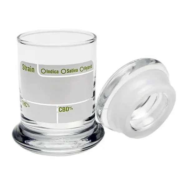 Image for Modern Write & Erase Pop Top Jar, cannabis cleaning & storage by 420 Science