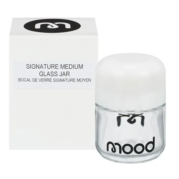Image for Signature Glass Jar - Opaque, cannabis all products by Mood