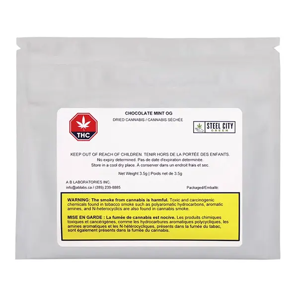 Image for Chocolate Mint OG, cannabis  by Steel City Green