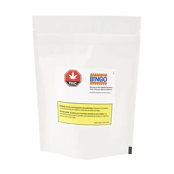 Product image for Ready to Roll Milled Sativa, Cannabis Flower by Bingo