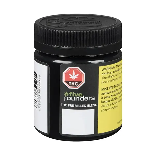 THC Pre Milled Blend (Milled Flower) by Five Founders