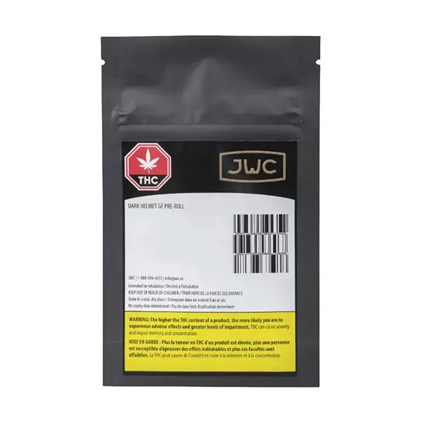 Image for Dark Helmet GE Pre-Roll, cannabis all categories by JWC