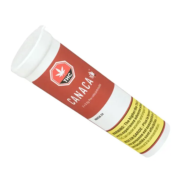 Image for Indica 24 Pre-Roll, cannabis pre-rolls by Canaca