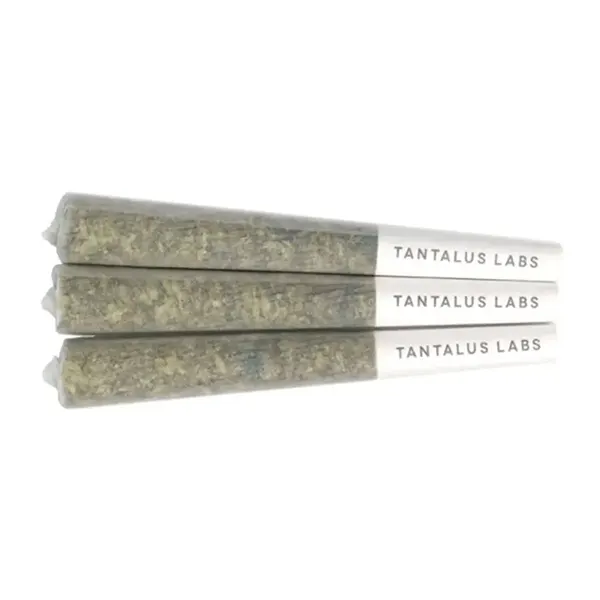 Product image for LA Kush Cake Pre-Roll, Cannabis Flower by Tantalus Labs