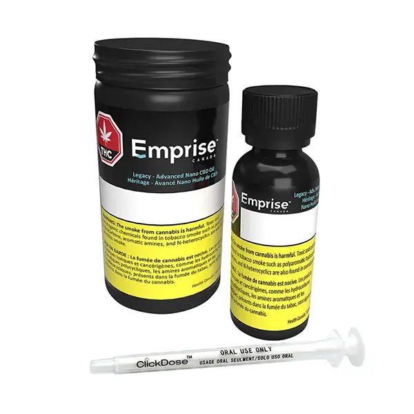Image for Legacy - Advanced Nano CBD Oil, cannabis bottled oils by Emprise Canada