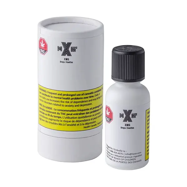 Image for XMG Drops, cannabis bottled oils by XMG