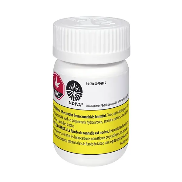 Image for CBD Softgels, cannabis capsules, softgels by Indiva