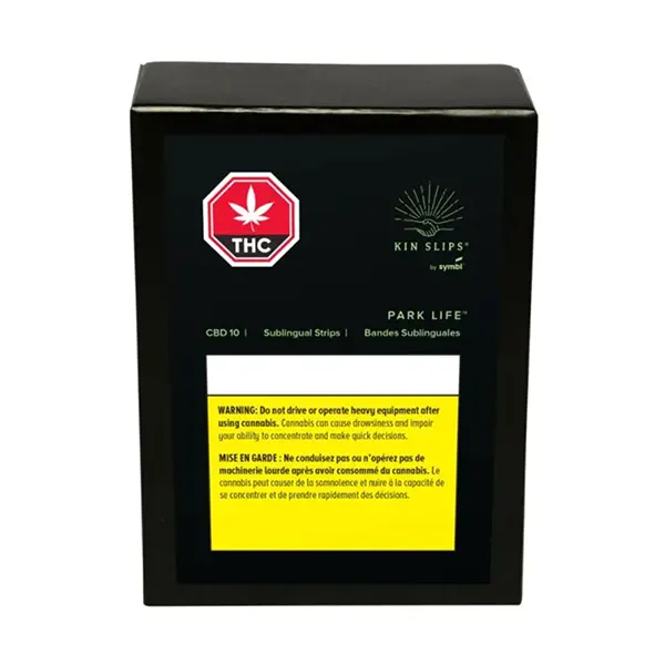 Park Life CBD 10 Strips (Sublingual Strips) by Kin Slips
