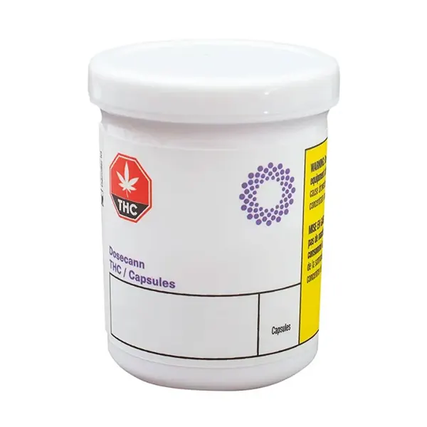 THC Oil Capsule (Capsules, Gels, Strips) by Dosecann