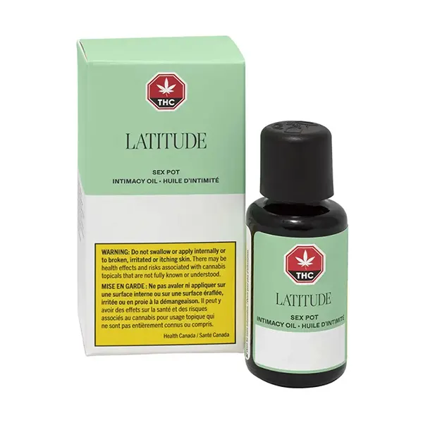 Image for Sex Pot Intimacy Oil, cannabis intimacy oils by Latitude