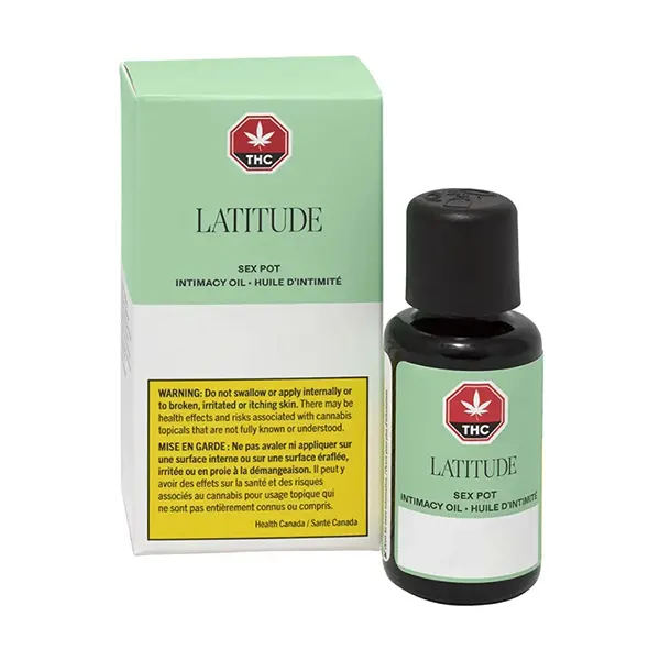 Image for Sex Pot Intimacy Oil, cannabis all extracts by Latitude